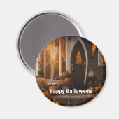 Happy Halloween Zuhause Collection Magnet (Vorderseite/Rückseite)