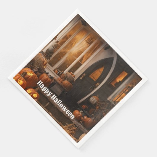 Happy Halloween Zuhause Collection Serviette (Ecke)