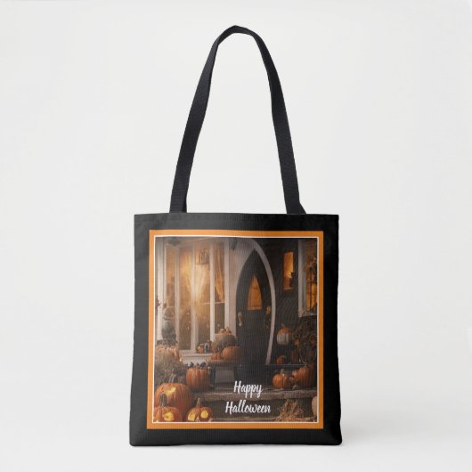 Happy Halloween Zuhause Collection Tasche (Vorderseite)