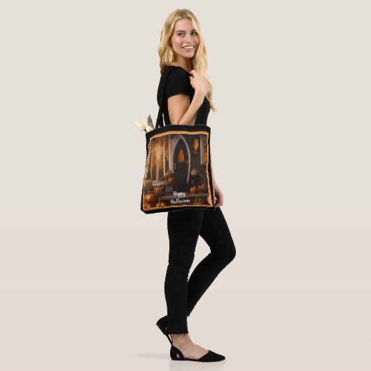Happy Halloween Zuhause Collection Tasche (Am Model)