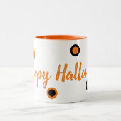 Happy Halloween Zweifarbige Tasse (Mittel)