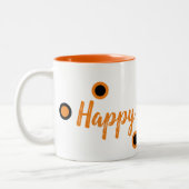 Happy Halloween Zweifarbige Tasse (Links)