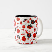 Happy Halloween Zweifarbige Tasse (VorderseiteRechts)