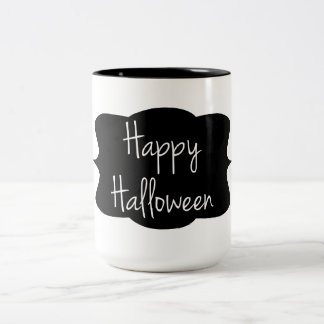 Happy Halloween Zweifarbige Tasse