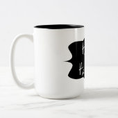 Happy Halloween Zweifarbige Tasse (Links)