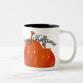 Happy Halloween Zweifarbige Tasse