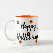 Happy Halloween :-) Zweifarbige Tasse (Links)