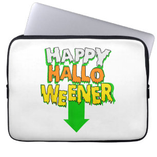Happy Halloweener Funny Halloween Laptopschutzhülle