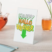 Happy Halloweener Funny Halloween Sockelschild (In SItu)