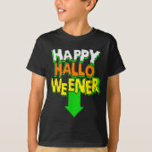 Happy Halloweener _ Funny Halloween T-Shirt (Vorderseite)