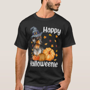 Happy Halloweenie Halloween Dackel Hexe Dackel T-Shirt