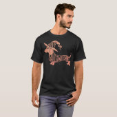 Happy Halloweenie Weiner Dog Cute Dachshund Witch  T-Shirt (Vorne ganz)