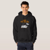 Happy Halloweiner Dackel Ghost Hoodie (Vorne ganz)