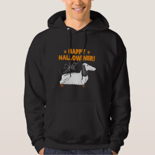 Happy Halloweiner Dackel Ghost Hoodie