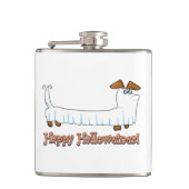 Happy-Halloweiner Flachmann (Vorderseite)