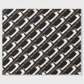 Happy-Halloweiner Geschenkpapier (Flach)