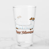 Happy Halloweiner Glas (Rückseite)