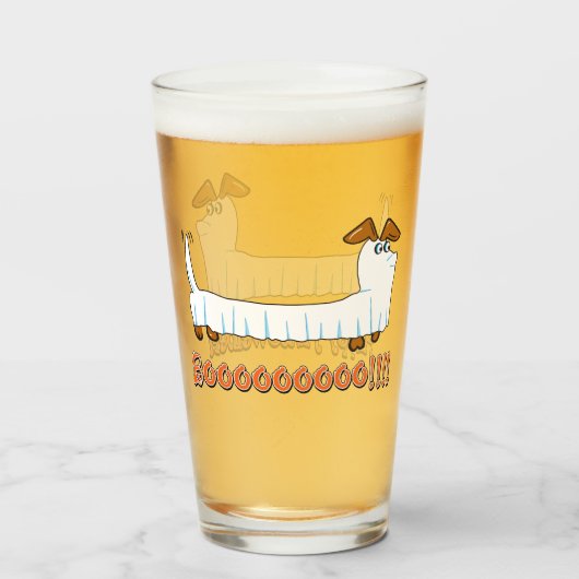 Happy Halloweiner Glas (Vorne (Gefüllt))