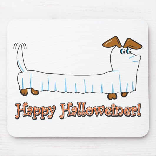 Happy Halloweiner Mousepad (Vorne)
