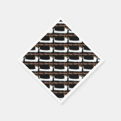 Happy-Halloweiner Serviette (Ecke)