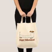 Happy-Halloweiner Tragetasche (Vorderseite (Produkt))