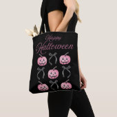 Happy Hallowen Black Orange Pink Tasche (Von Nahem)