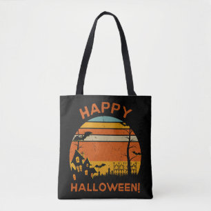 Happy Hallowen Retro Vintag Tasche