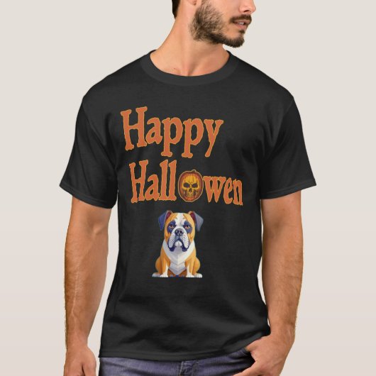 HAPPY HALLOWEN T-Shirt (Vorderseite)