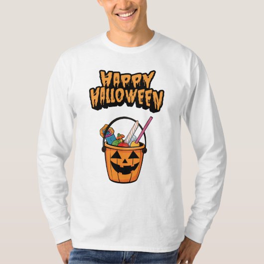 Happy Hallowen T-Shirt (Vorderseite)
