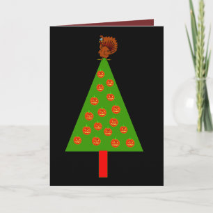 HAPPY HALLOWGIVEMAS FEIERTAGSKARTE