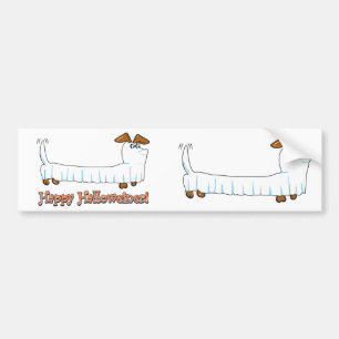 Happy Hallowiener Autoaufkleber