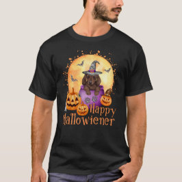 Happy Hallowiener Dackel Puppy Halloween T-Shirt