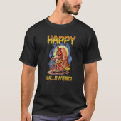 Happy Hallowiener Wiener in Zombie Costume  Wiener T-Shirt (Vorderseite)