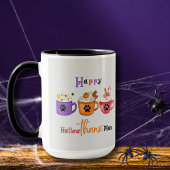 Happy Hallowthanksmas Hallowthanxmas Holiday Tasse
