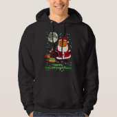 "HAPPY HALLOWTHANKSMAS" lustiges Weihnachtsgeschen Hoodie (Vorderseite)