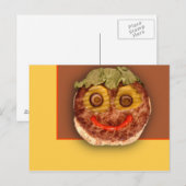 Happy Hamburger Postkarte (Vorne/Hinten)