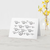 Happy Hams Group Grußkarte - Passen Sie sie an! Karte (Gelbe Blume)