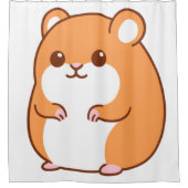 Happy Hamster Duschvorhang (Vorderseite)