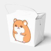 Happy Hamster Favor Box Geschenkschachtel (Rückseite)