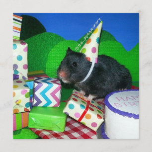 Happy Hamster Geburtstag! Karte