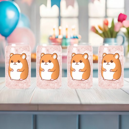 Happy Hamster Glasses Dosenglas (Insitu (Baby Party))