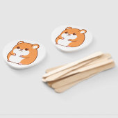 Happy Hamster Hand Fans Fächer (Non-assembled)