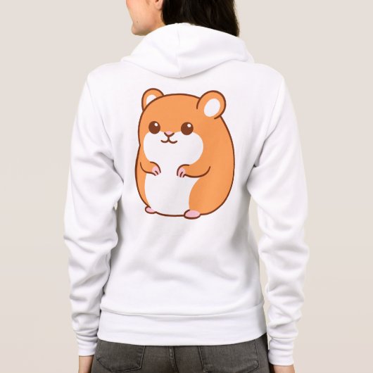 Happy Hamster Hoodie #2 (Rückseite)