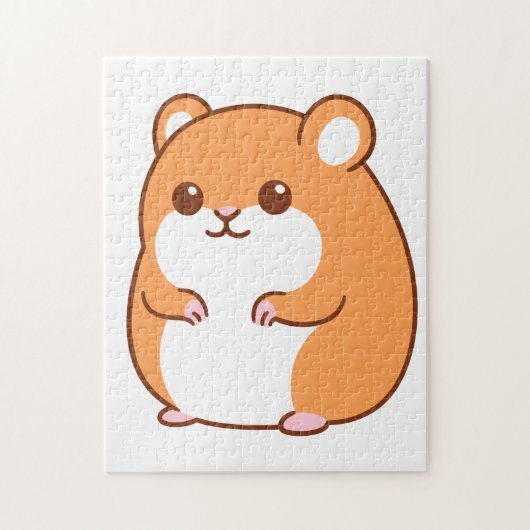 Happy Hamster Jigsaw Puzzle (Vertikal)