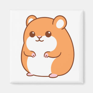 Happy Hamster Magnet