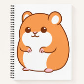 Happy Hamster Notebook Notizblock (Vorderseite)