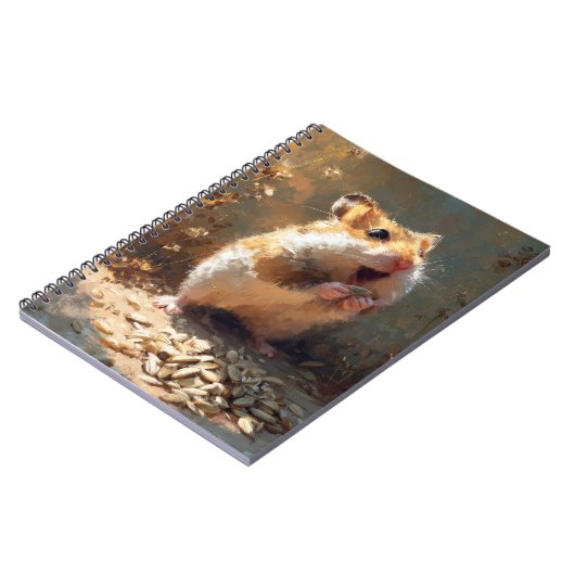 Happy Hamster Notebook Notizblock (Linke Seite)