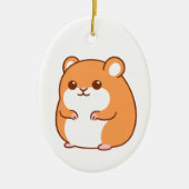 Happy Hamster Ornament (Vorne)