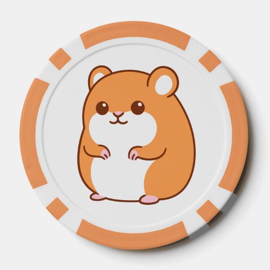 Happy Hamster Poker Chips (Rückseite)