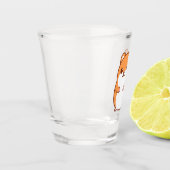 Happy Hamster Shot Glass Schnapsglas (Links)